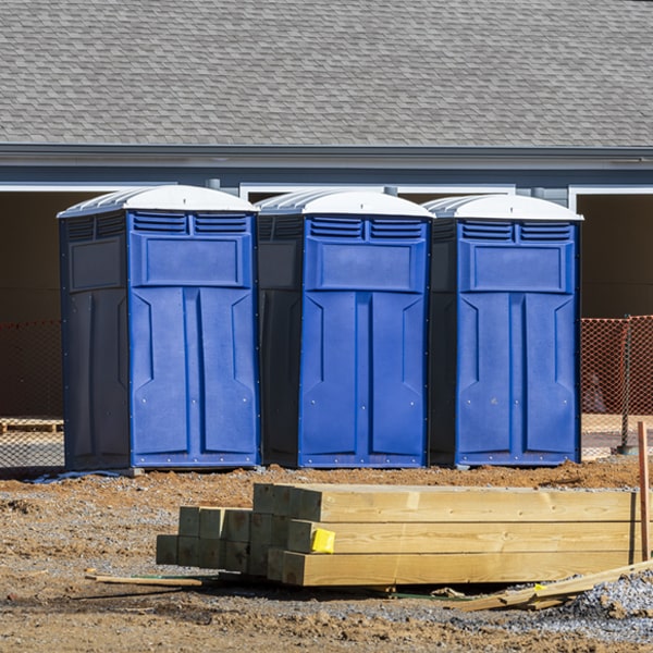 do you offer hand sanitizer dispensers inside the portable restrooms in Cockeysville